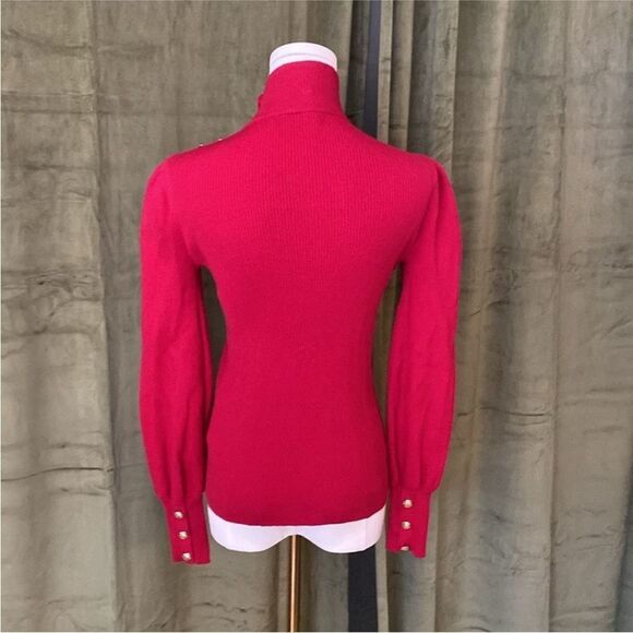 Ralph Lauren black label Elegant Red Turtleneck Sweater, S - Picture 11 of 13